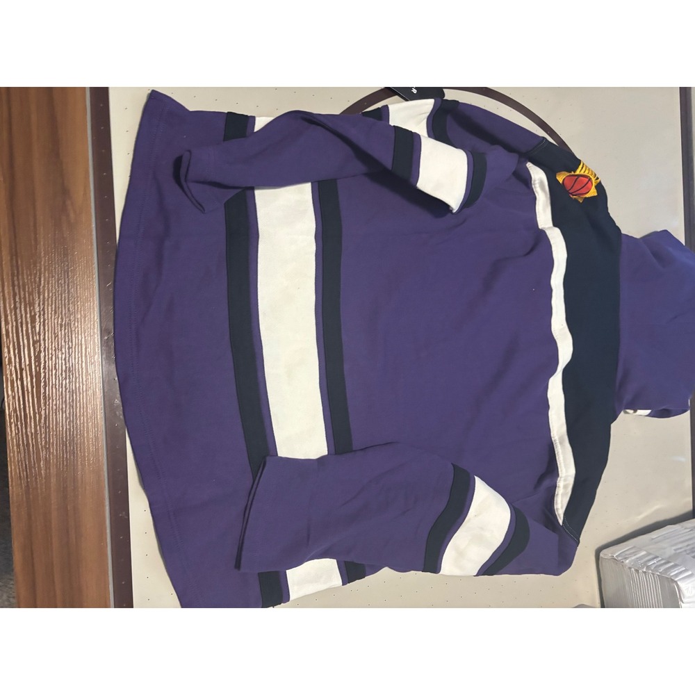 '47 Brand Phoenix Suns Superior Lacer Hoodie Mens XL Purple NBA Hockey Jersey - Picture 6 of 6